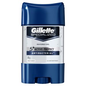 Gel Antitranspirante Gillette Specialized Antibacterial 82 g