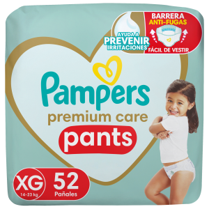 Pampers Pants Pañales Talla XG, 52 Un