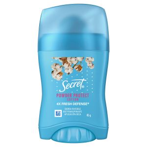 Antitranspirante en Barra Secret Powder Protect Cotton 45 g