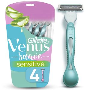 Máquina de Afeitar Mujer Gillette Venus Suave Sensitive 2 Uds