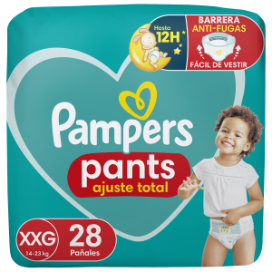 Pampers Pants Pañales Talla XXG, 28 Un