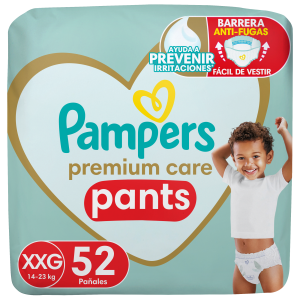 Pampers Pants Pañales Talla XXG, 52 Un