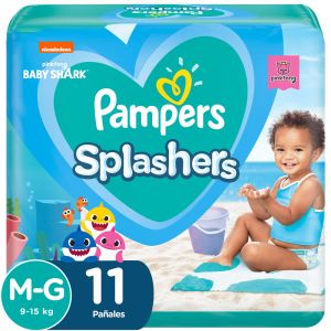 Pampers Splashers Pa&ntilde;ales G 11u