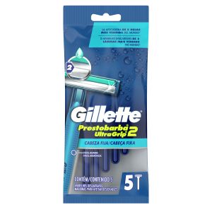 Rastrillo Gillette Prestobarba Ultragrip2 con Cabeza Fija 5 Uds