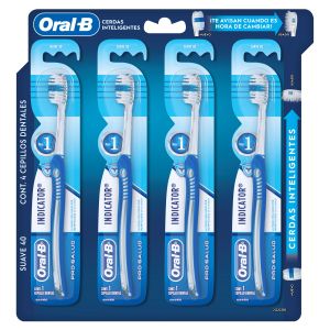Oral-B Indicator Cepillo de Dientes, 4 Uds