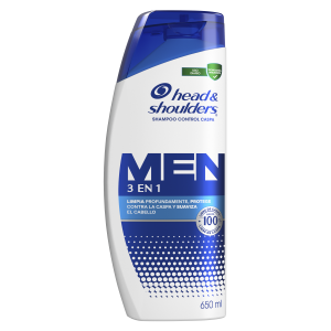 Shampoo Head & Shoulders Men 3en1 650 ml