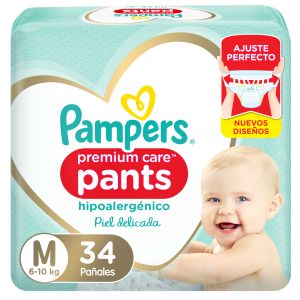 PAMPERS PANTS HYP PC MED 34PADSX04IT