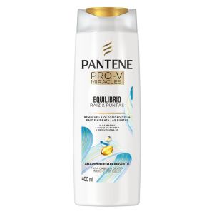 Shampoo Equilibrante Pantene Equilibrio Raíz y Puntas Pro-V Miracles 400 ml