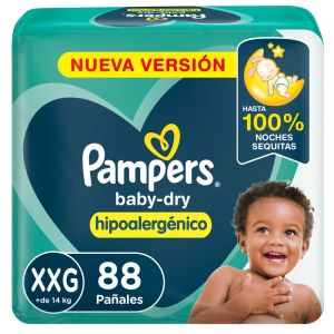 PAMPERS BabyDry XXG 88PADSX02IT