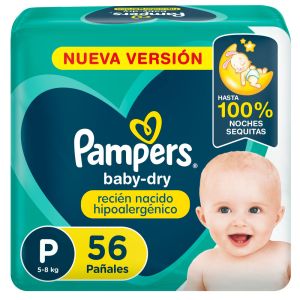 PAMPERS BabyDry PEQ 56PADSX03IT