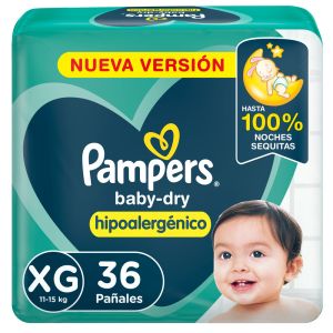 PAMPERS BabyDry XGD 36PADSX04IT