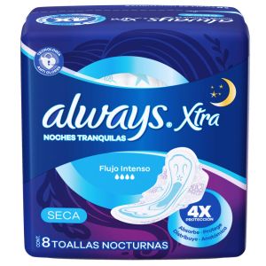 Always Xtra Triple Protección Noche Seca 8X12IT