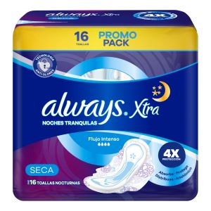 Always Xtra Triple Protección Noche Seca 16X12IT