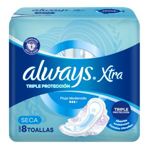 Always Xtra Triple Protección Dia Seca 8X24IT