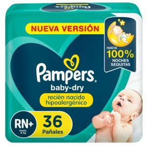 PAMPERS BabyDry RN+ 36PADSX04IT