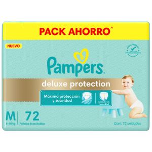 PAMPERS DELUXE PROT MED 72PADX02IT
