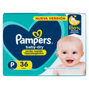 PAMPERS BABYDRY PEQ 36PADSX04IT