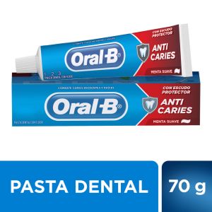 Oral-B 123 Con Escudo Protector Anticaries Pasta Dental Con Flúor 70 g