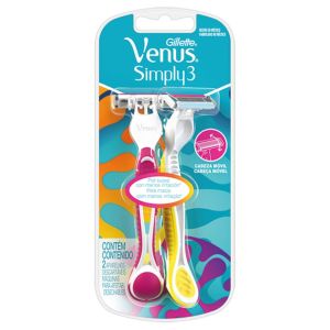 Máquina de Afeitar Mujer Gillette Venus Suave con 3 Hojas 2 Uds