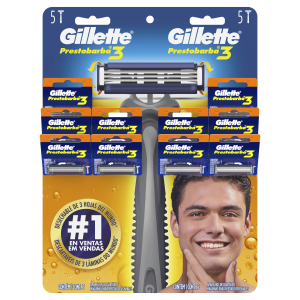 Gillette Prestobarba3 Máquina de Afeitar con 3 Hojas 1 Ud
